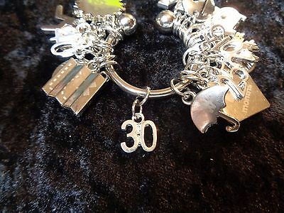 Celebrate Your 30 Pound Weight Loss With #30 Charm For Weight Watchers Keychain!