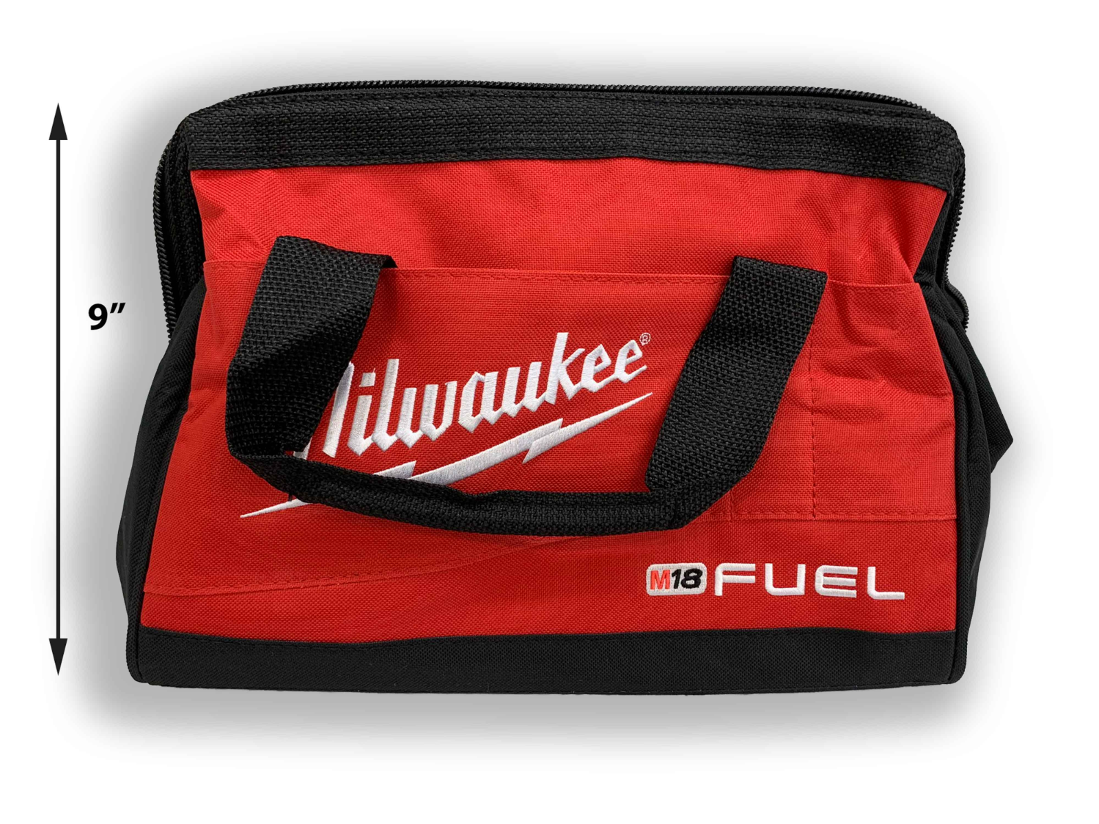 New Canvas Tool Bag Milwaukee 13" X 10" X 9" Tools Gym Golf Hobby Emergency Bag