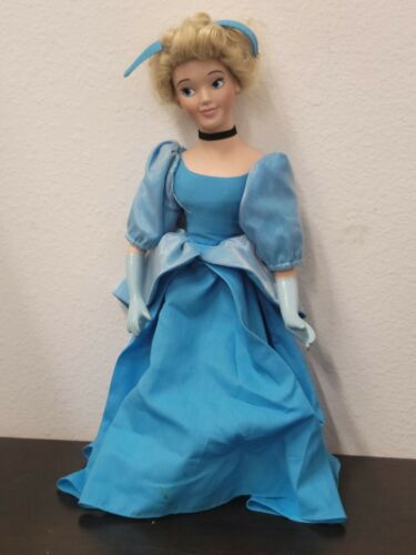 Disney Princess Collection "cinderella" Porcelain 17" Doll Collectible