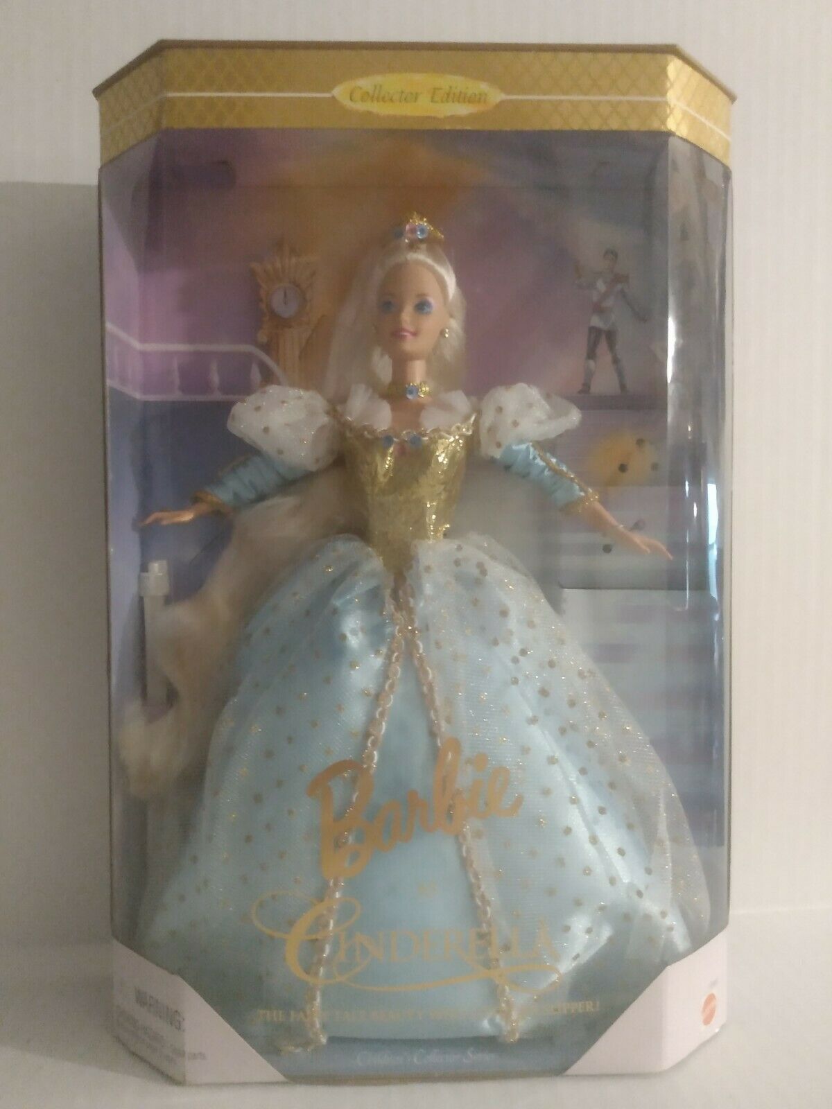 1996 Cinderella Barbie Doll  Collector Series Edition Mattel 16900