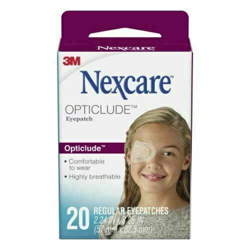 Eye Patch Regular Adhesive 20 Count  By 3m