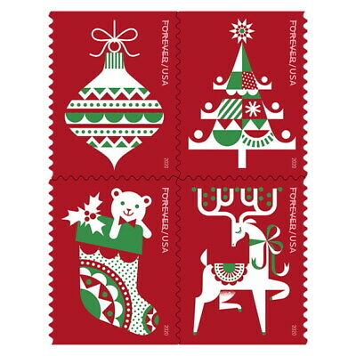Usps New Holiday Delights Booklet Of 20