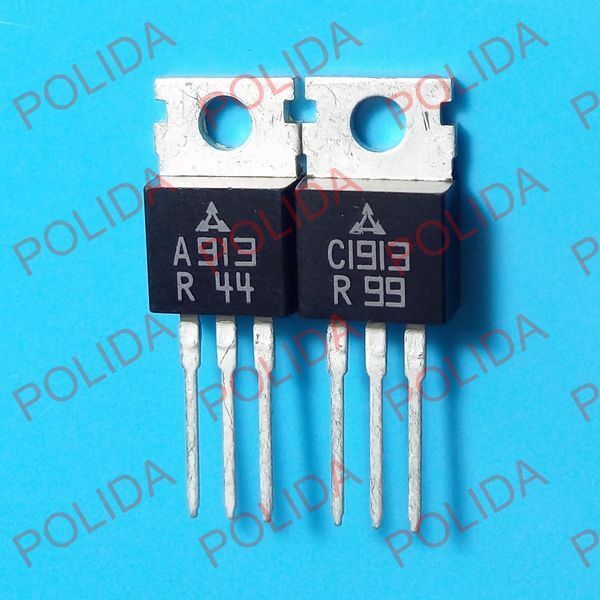 1pairs Or 2pcs  Transistor Panasonic To-220 2sa913/2sc1913 A913/c1913