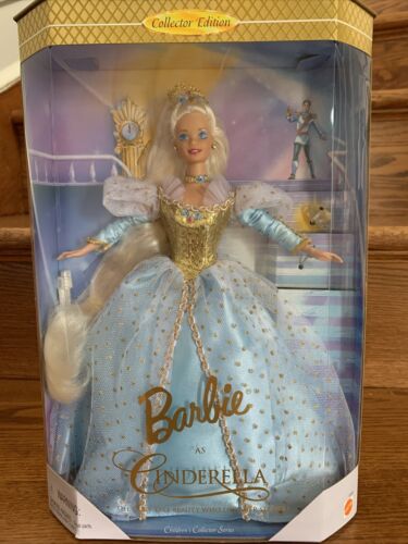 Barbie As Cinderella - Collector Edition - With Doll Stand - 1996