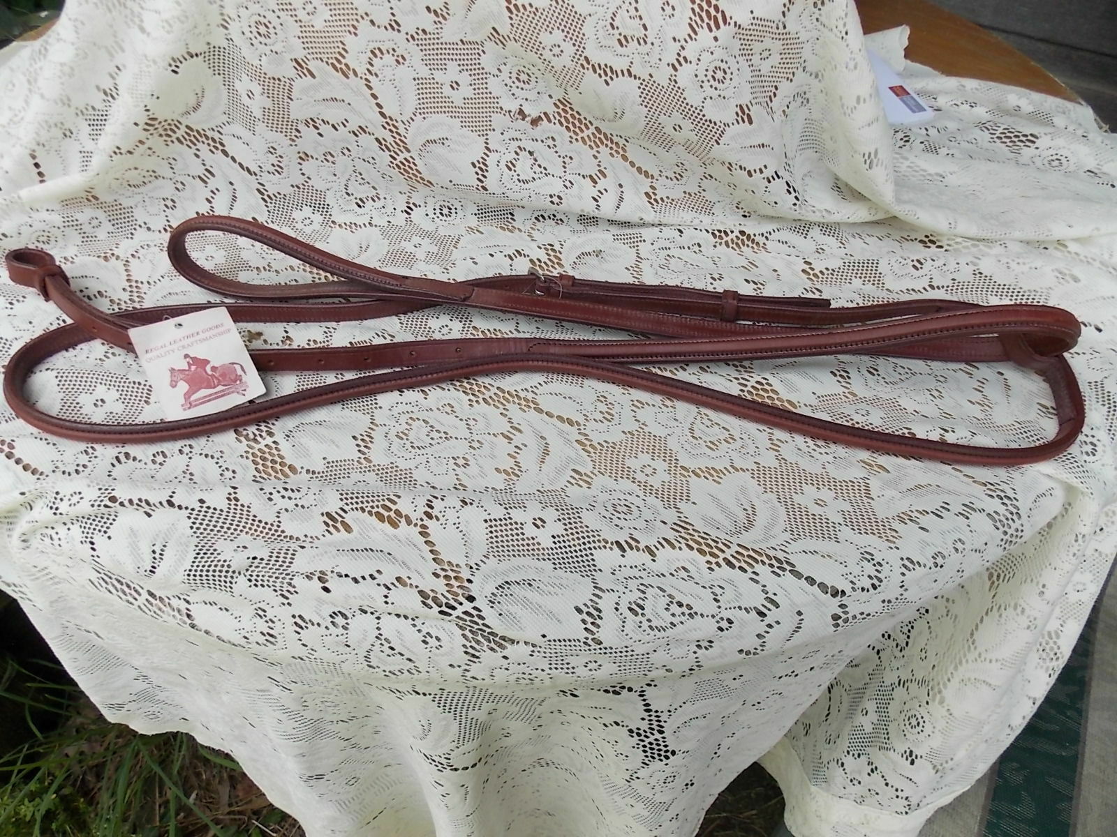Regal Leather Goods Standing Martingale Stamped Full New Market Raised