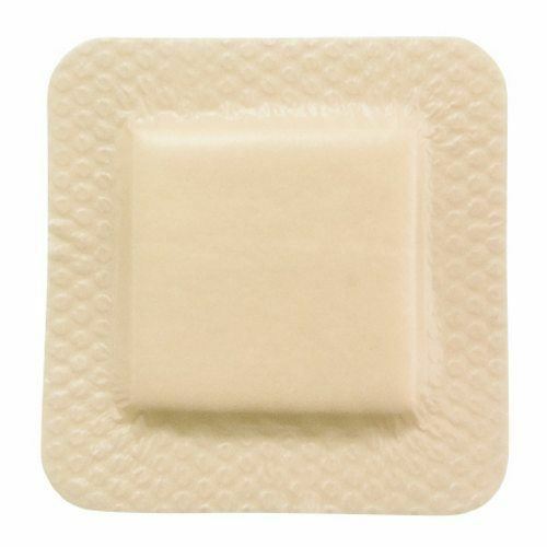 Thin Silicone Foam Dressing Tan 10 Count  By Mckesson