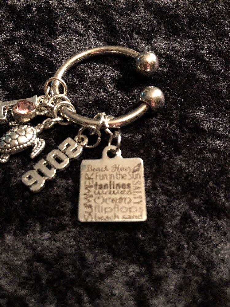 Summer - Ocean Theme Motivational Charm For Weight Watchers Ring
