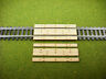 Laser Cut  N Scale Double Lane Timber Grade Crossing 2- Pack