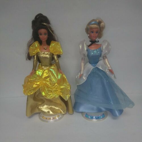 1966 1st Edition Barbie/disney Cinderella & Belle Complete