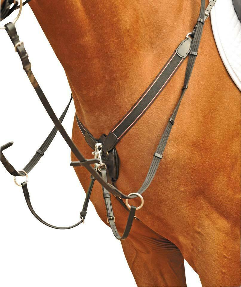 Chestplate With Martingale And Wide Elastic Hkm Classic