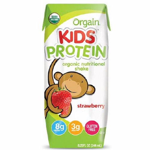 Kids Protein Organic Nutrition Shake 8.25 Oz  Strawberr