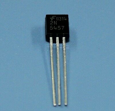 10pcs 2n5457 2n5457g To-92 Jfet N-channel Transistor