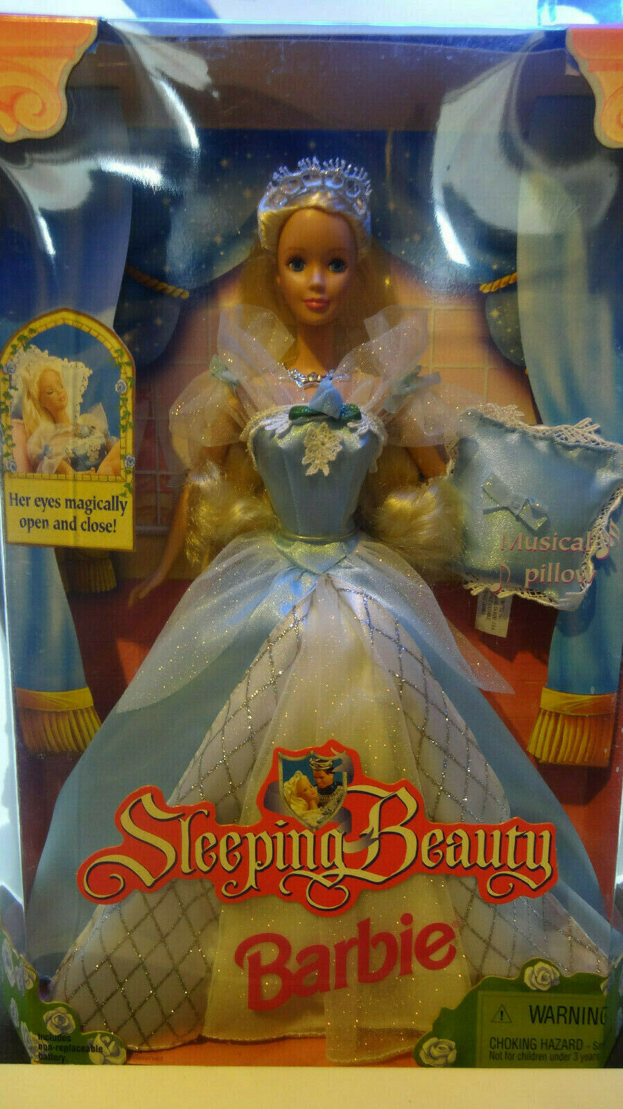 Mattel Sleeping Beauty Barbie Doll Nib Never Opened Collectors Edition Great