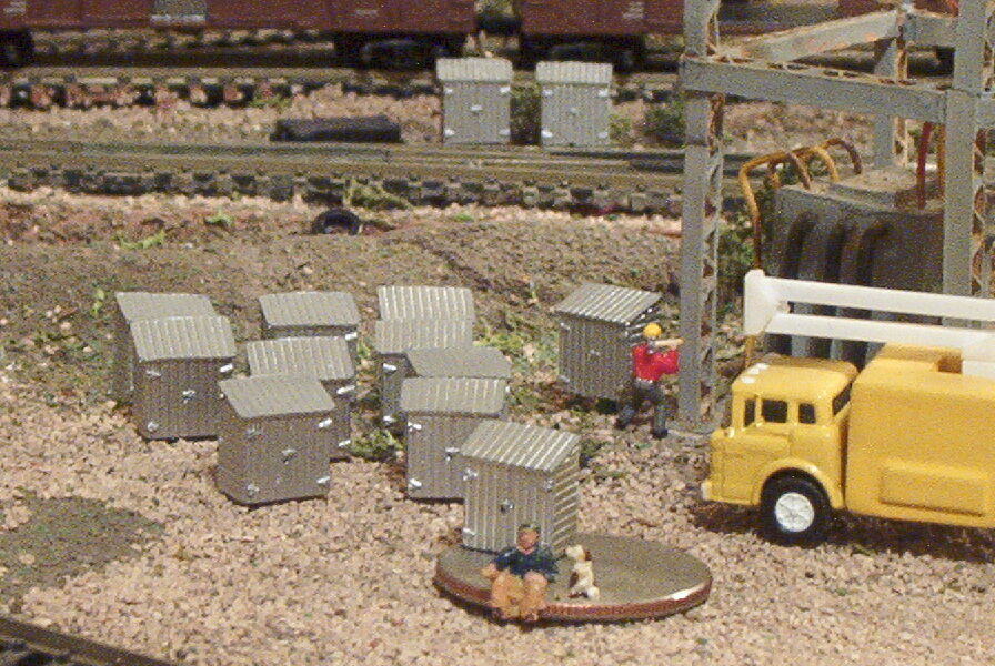 12 Utility Boxes N Scale Details