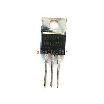 5pcs Irfz44n Irfz44 Transistor Mosfet N-channel 49a 55v