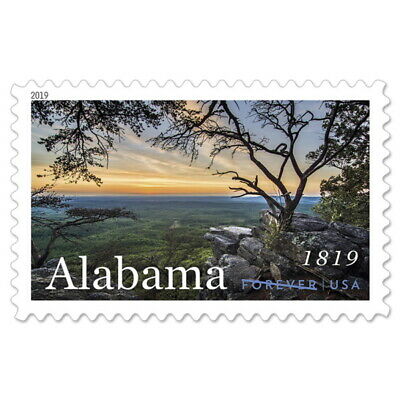 Usps New Alabama Statehood Pane Of 20