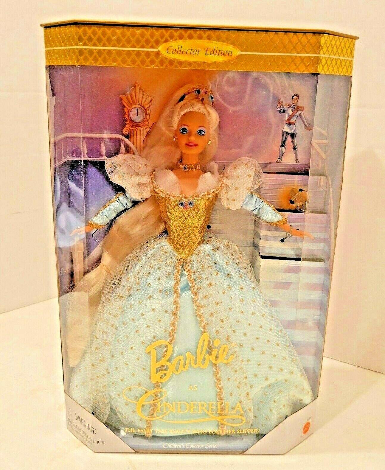 Barbie As Cinderella  Children's Collection Series 1997 Doll Nbrb New