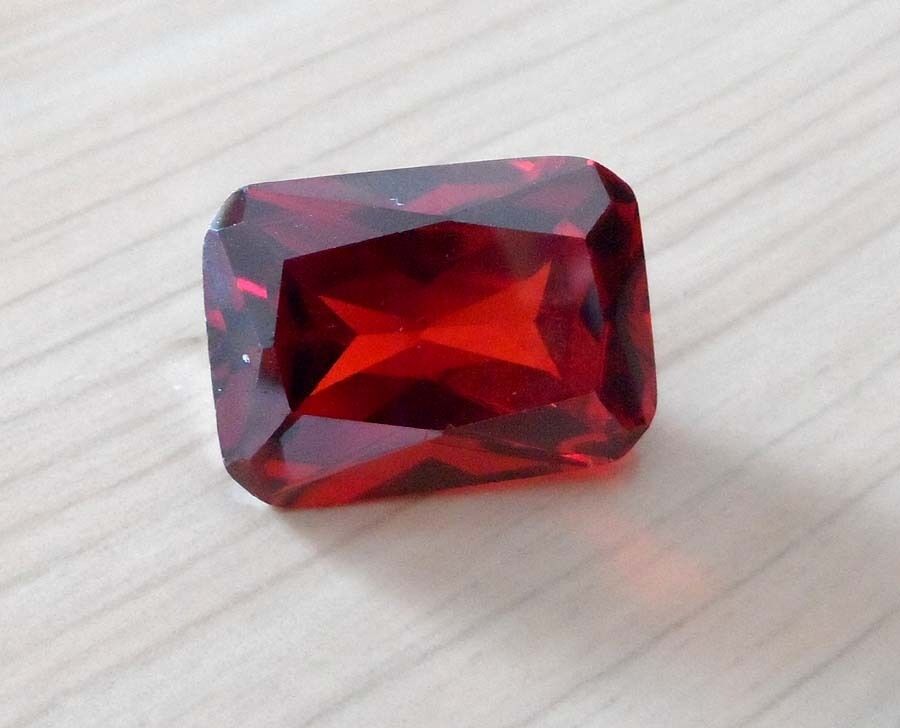 Aaaaa Natural Red Ruby Emerald Faceted Cut Vvs Loose Gemstone U Pick Size