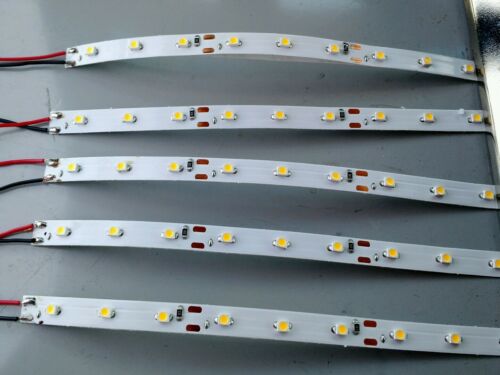 9 Led Light Strip (lot Of 5) Warm White Interior Lights 6" Length  N Lighting